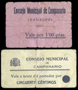 Campanario (Badajoz). Consejo Municipal. 50 ... 