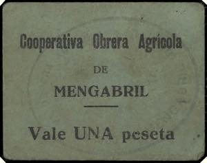 Mengabril (Badajoz). Cooperativa Obrera ... 