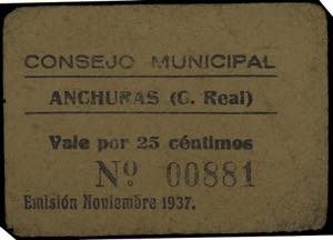 Anchuras (Ciudad Real). Consejo Municipal. ... 