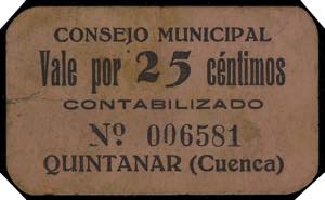 Quintanar (Cuenca). Consejo Municipal (de ... 
