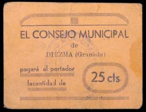 Diezma (Granada). Consejo Municipal. 25 ... 