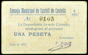 Castell de Castells (Alicante). Consejo ... 