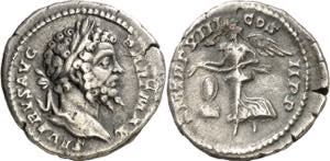 (200 d.C.). Septimio Severo. Denario. (Spink ... 