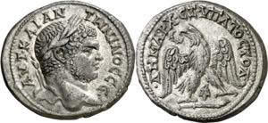 (213-217 d.C.). Caracalla. Siria. Tiro. ... 
