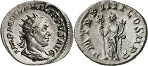 (247 d.C.). Filipo I. Antoniniano.  (Spink ... 