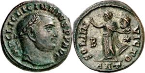 (312 d.C.). Licinio padre. Antioquía. ... 