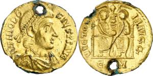 (380-382 d.C.). Teodosio I. Milán o ... 