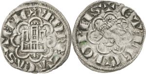 Alfonso X (1252-1284). Burgos. Blanca ... 