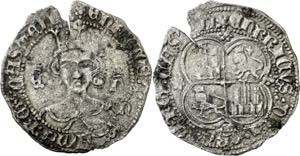 Enrique II (1368-1379). Coruña. Real de ... 