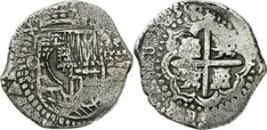 1650. Felipe IV. Potosí. . 8 reales. (AC. ... 