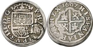 1607. Felipe III. Segovia. C. 1 real. ... 