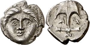 (410-323 a.C.). Tracia. Apolonia Póntica. ... 