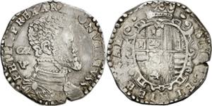 s/d. Felipe II. Nápoles. GR/VP. 1/2 ducado. ... 