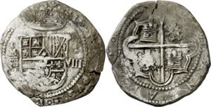s/d. Felipe II. Segovia. IM. 8 reales. (AC. ... 