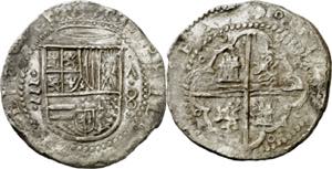 s/d. Felipe II. Valladolid. . 8 reales. (AC. ... 