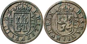 1603. Felipe III. Segovia. 8 maravedís. ... 