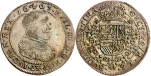 1663. Felipe IV. Bruselas. Jetón. (D. 4192) ... 