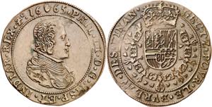 1665. Felipe IV. Amberes. Jetón. (D. 4215) ... 