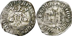 Enrique IV (1454-1474). Coruña. Medio ... 