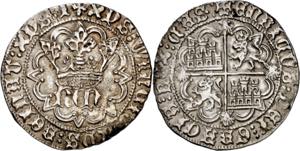 Enrique IV (1454-1474). Coruña. Real de ... 