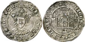 Enrique IV (1454-1474). Segovia. Cuartillo. ... 
