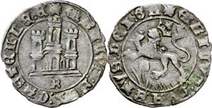 Enrique IV (1454-1474). Burgos. Maravedí. ... 