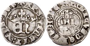 Enrique IV (1454-1474). Burgos. Cuarto de ... 