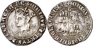 Enrique IV (1454-1474). Burgos. Real de ... 