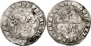Enrique IV (1454-1474). Burgos. Real de ... 