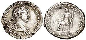 (116 d.C.). Trajano. Denario. (Spink 3139 ... 