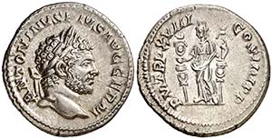 (215 d.C.). Caracalla. Denario. (Spink 6840) ... 
