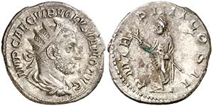 (253 d.C.). Volusiano. Antoniniano. (Spink ... 