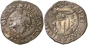 1598. Felipe II. Perpinyà. Doble sou. (Cal. ... 