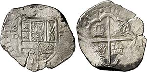 1617 Felipe III. Sevilla. D. 4 reales. (Cal. ... 