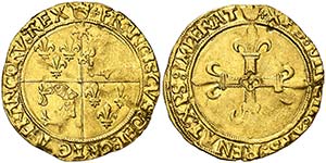 s/d. Francia. Francisco I (1515-1547). 1 ecu ... 