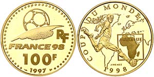 1997. Francia. V República. 100 francos. ... 