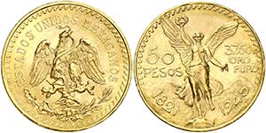 1945. México. 50 pesos. (Fr. 172) (Kr. ... 