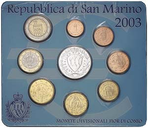 2003. San Marino. (Kr. MS63). Expositor ... 