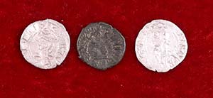 Lote de 3 monedas: dos diners de Jaume I ... 