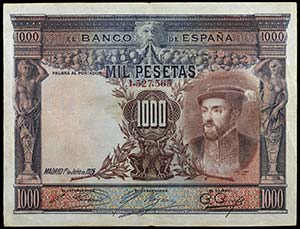 1925. 1000 pesetas. (Ed. B133) (Ed. 349). 1 ... 