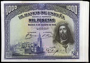 1928. 1000 pesetas. (Ed. C8) (Ed. 357). 15 ... 