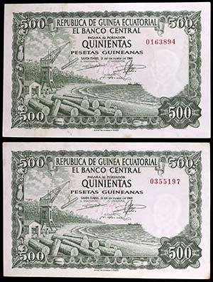 1969. Guinea Ecuatorial. Santa Isabel. 500 ... 