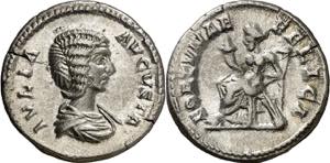 (209 d.C.). Julia Domna. Denario. (Spink ... 