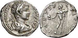 (200 d.C.). Caracalla. Denario. (Spink 6857) ... 