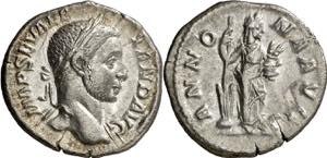 (229 d.C.). Alejandro Severo. Denario. ... 