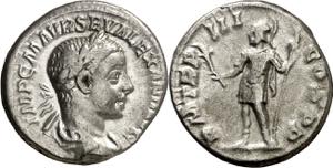 (224 d.C.). Alejandro Severo. Denario. ... 