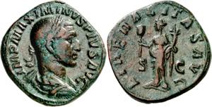 (235 d.C.). Maximino I. Sestercio. (Spink ... 