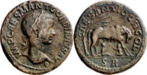 Gordiano III. Pisidia. Antioquía. AE 33. ... 