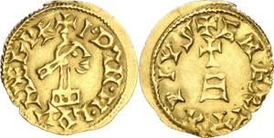 Wamba (672-680). Emérita. Triente. (CNV. ... 