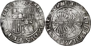 Reyes Católicos. Granada. R. 2 reales. (AC. ... 